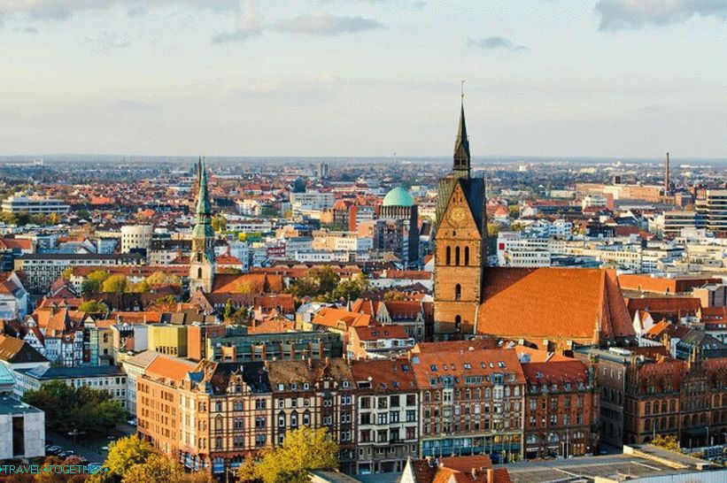 Pohled na Hannover