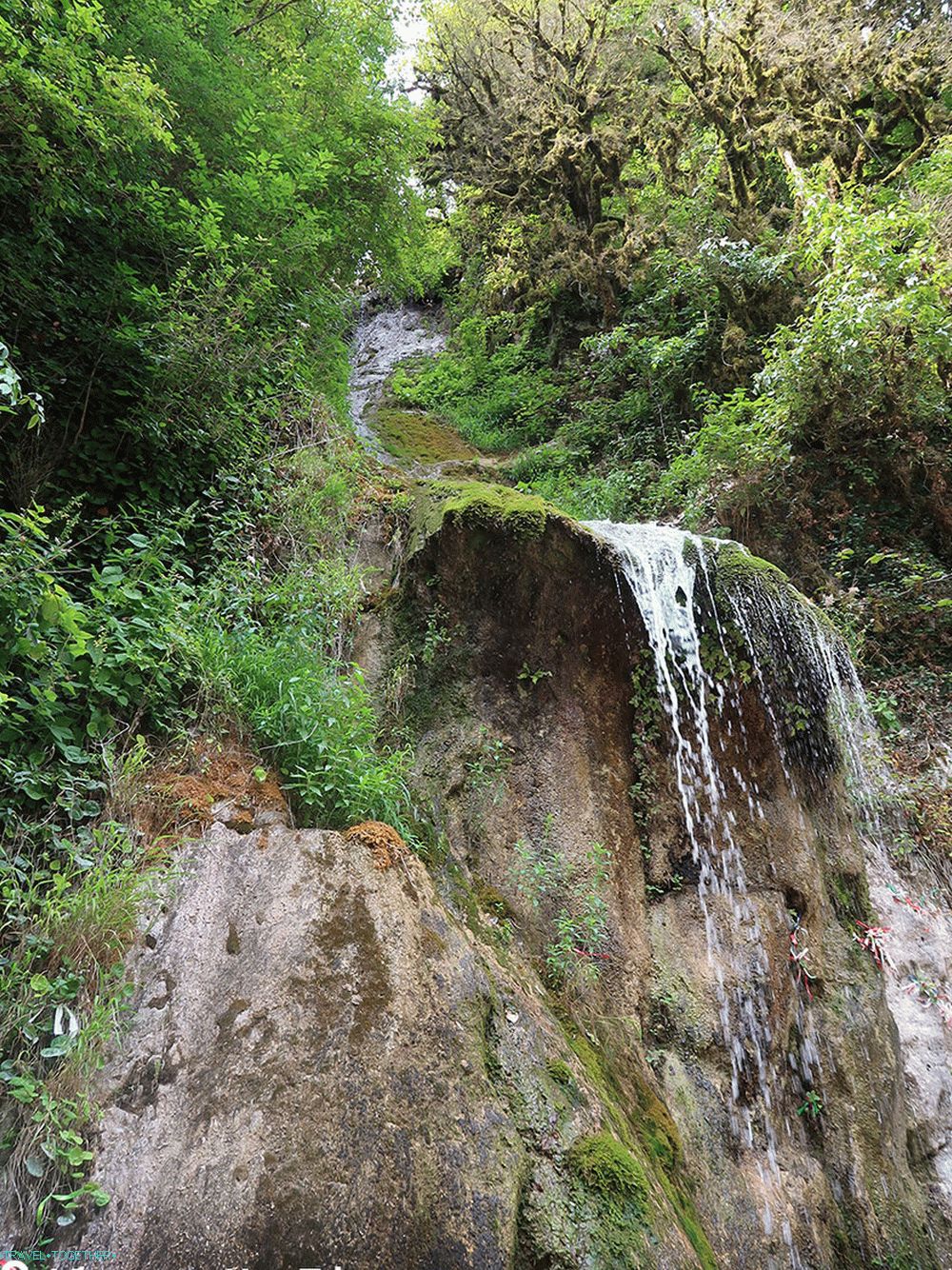 Slzy vodopád Abcházie