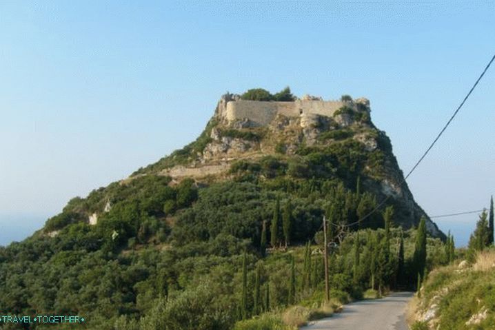 Korfu, pevnost Angelokastro