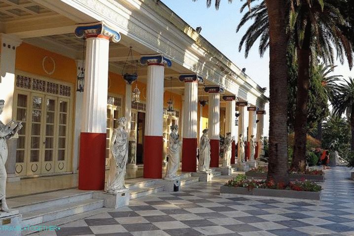 Korfu, Achillion Palace