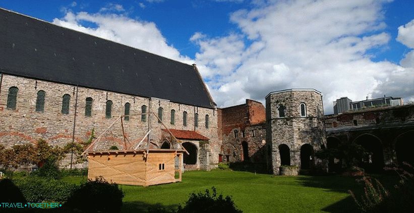 Zřícenina opatství Saint Bavo