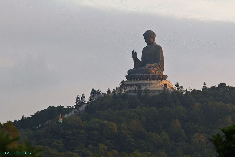 Velký Buddha na ostrově Lantau