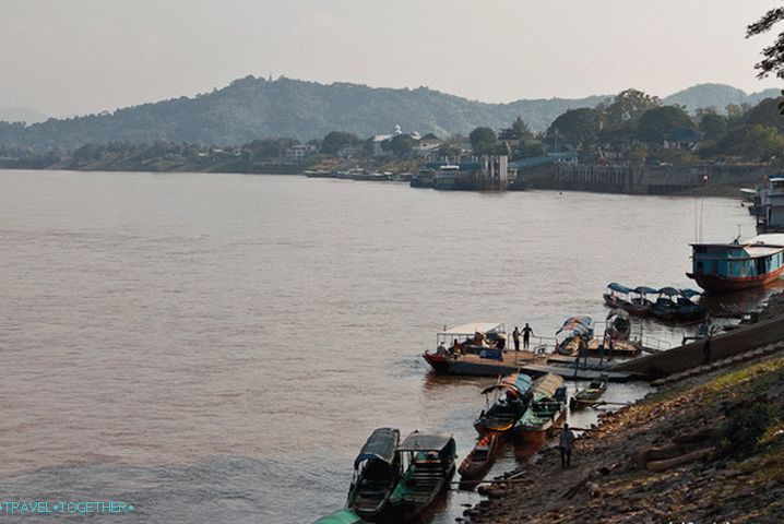 Řeka Mekong v Chiang Saen Řeka Mekong v Chiang Saen