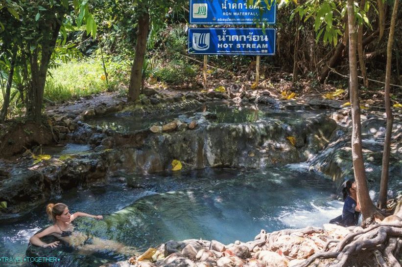 Namtok Ron, aka Hot Springs v Krabi