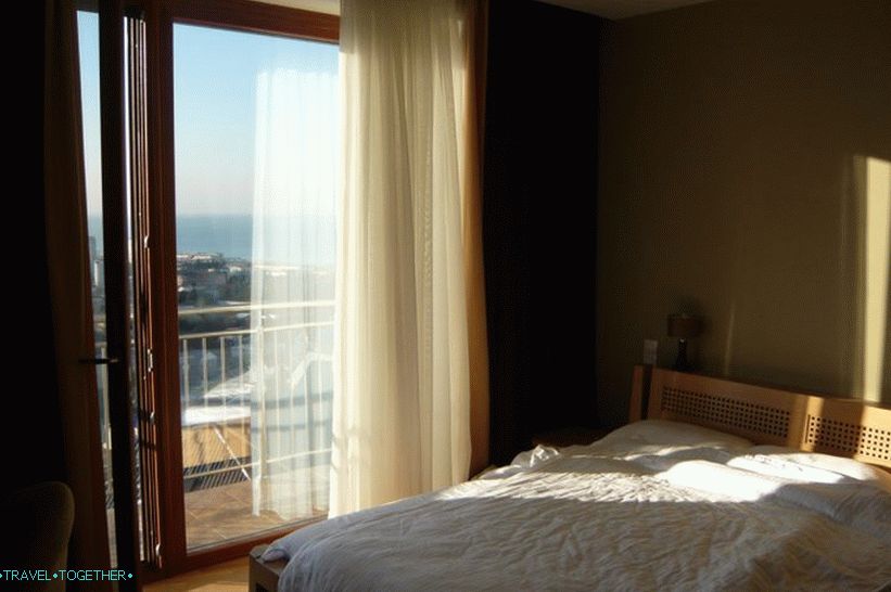 Pokoj v hotelu Diana Palace v Adleru