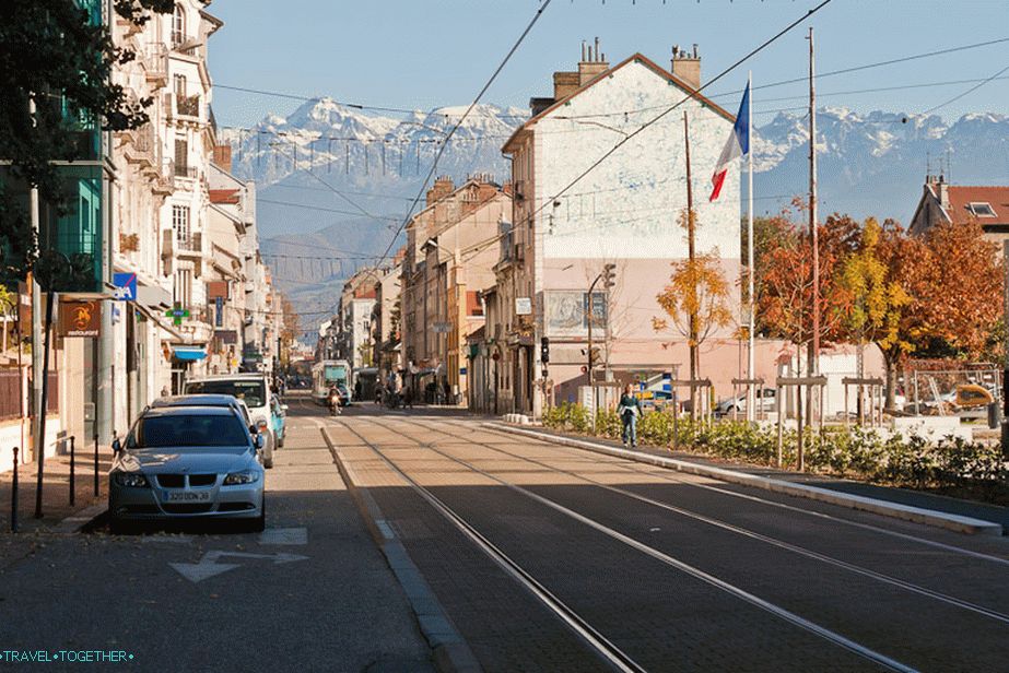 Grenoble a francouzské hory