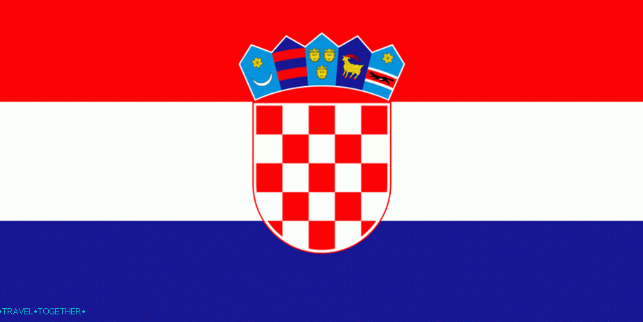 Chorvatská vlajka