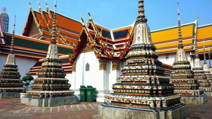 Chrám ležícího Buddhy v Bangkoku