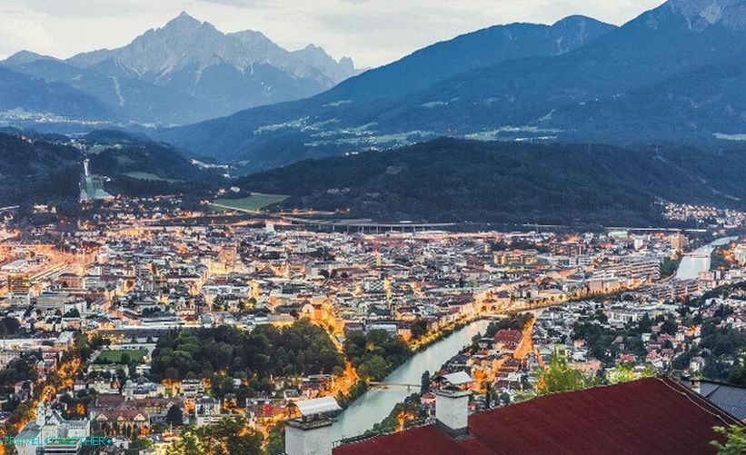 Panorama z Innsbrucku