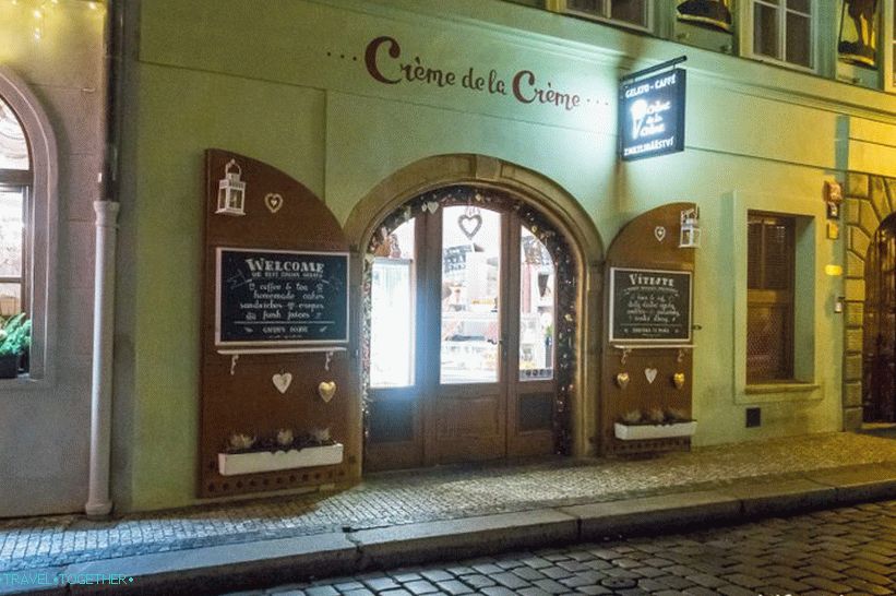 Cafe Creme de la Creme v Praze