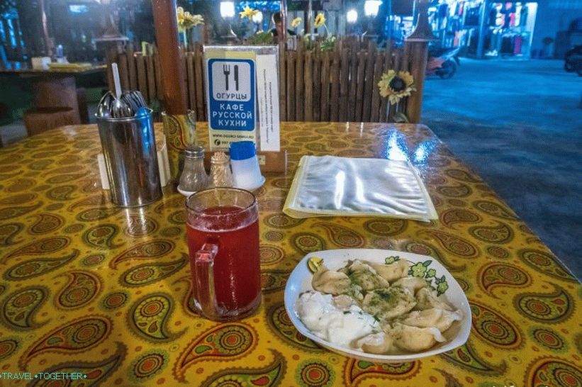 Cafe Cucumbers - nejlepší ruská kuchyně na Samui