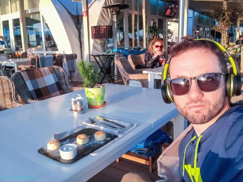 Cafe Parus v Adleru - chutné, krásné, drahé