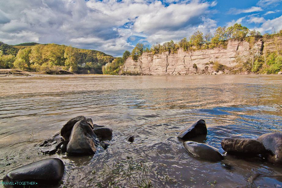 Ohyb Bílé řeky, jako jezero