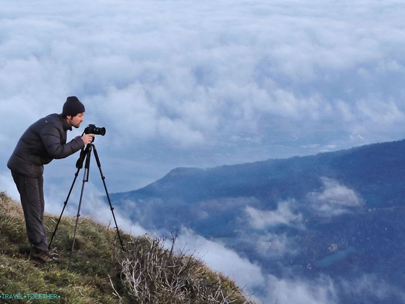 Příprava na fotografování