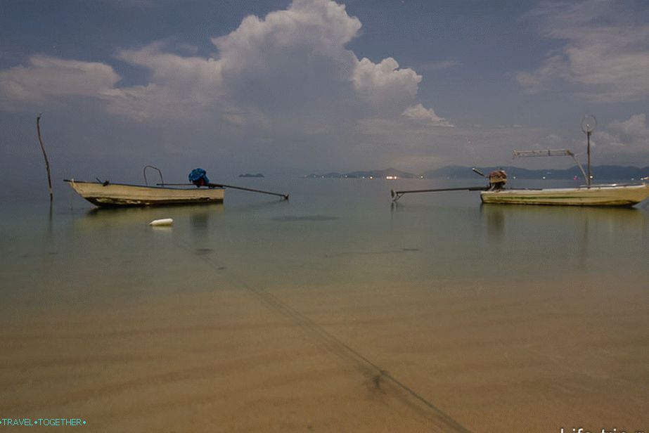 V noci na Samui je ticho a klid
