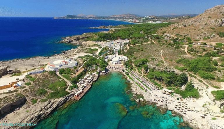 Kallithea Beach na Rhodosu 1