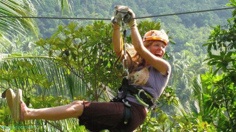 Lanová dráha na Samui