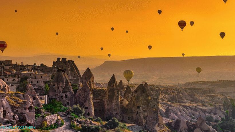 Balóny v Goreme