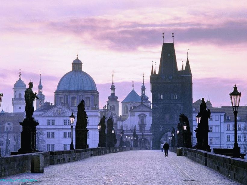 Karlův most - ráno