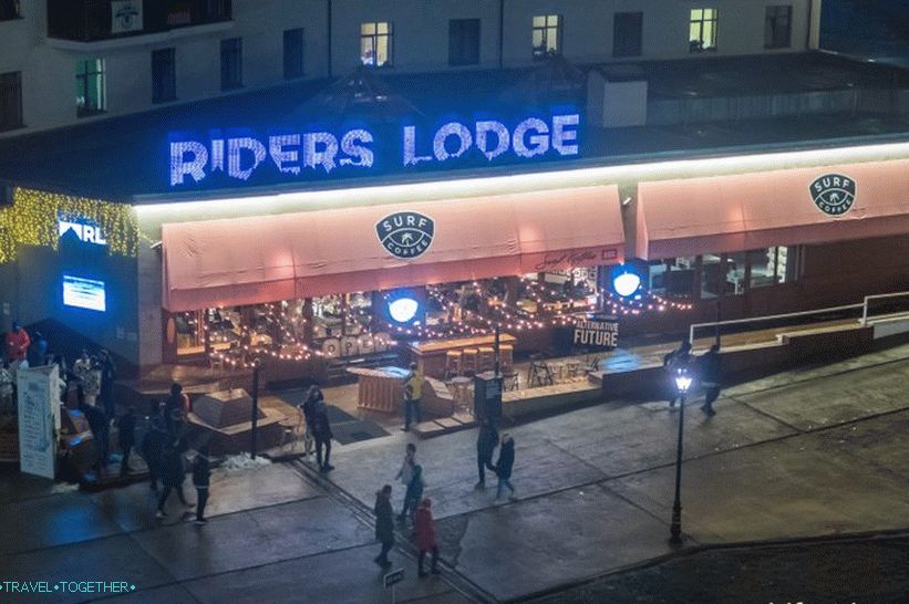 Coffee Shop Surf Coffee - kultová kavárna v olympijské vesnici