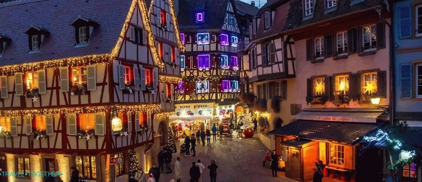 Colmar před Vánoci
