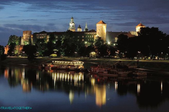 Pohled na Wawel