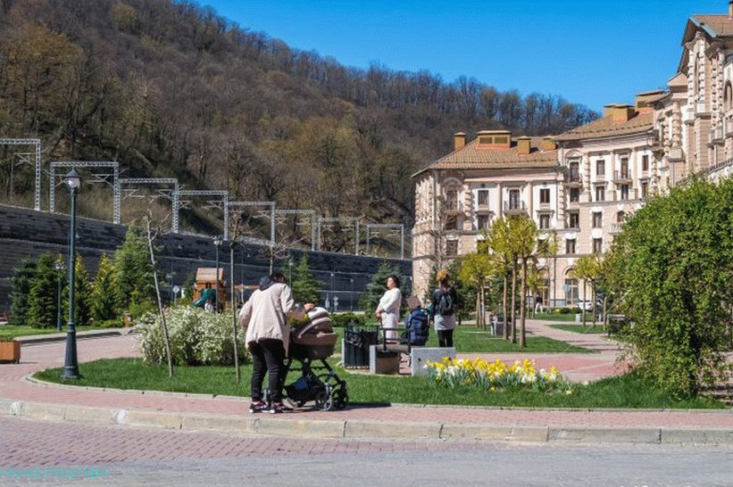 Krasnaya Polyana, poblíž Soči - 4 v 1, celá pravda o letovisku