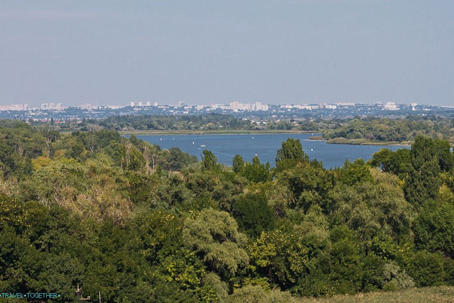 Rostov na Donu je vidět na obzoru