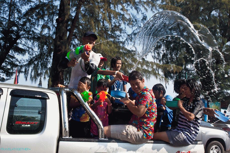 Songkran - thajský Nový rok