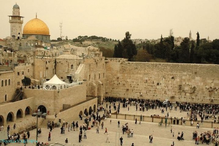 Izrael, Zeď nářků Izrael, Zeď nářků
