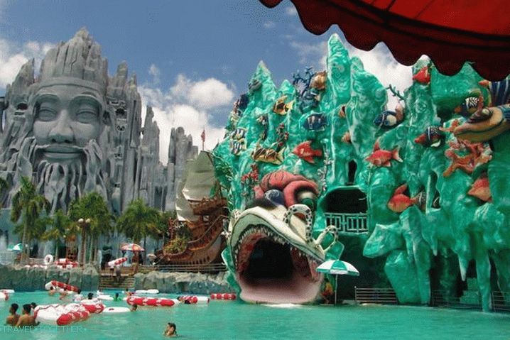 Vietnam, vodní park Danang Vietnam, vodní park Danang