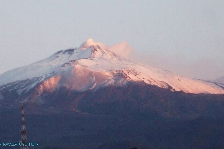Itálie, sopka Etna na Sicílii Itálie, sopka Etna na Sicílii