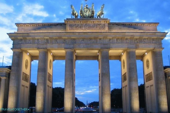 Braniborská brána Berlín