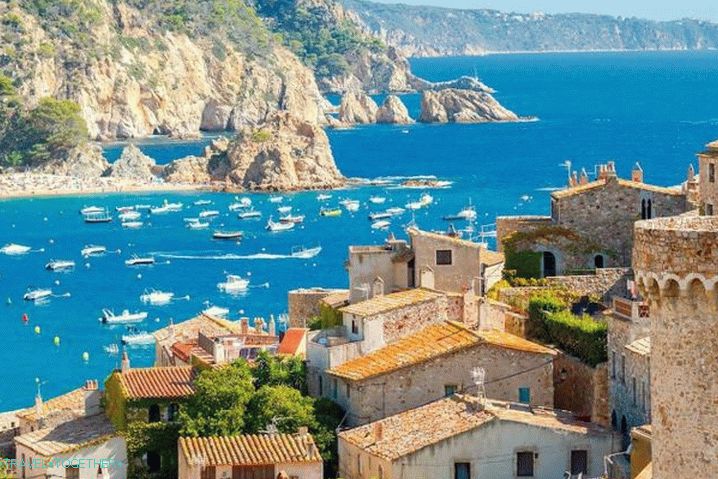 Spain, pevnost, San Juan, Costa Brava