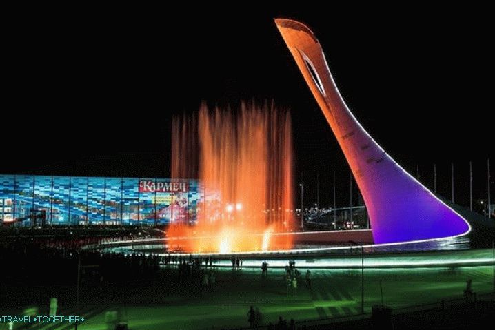 Soči, olympijský park