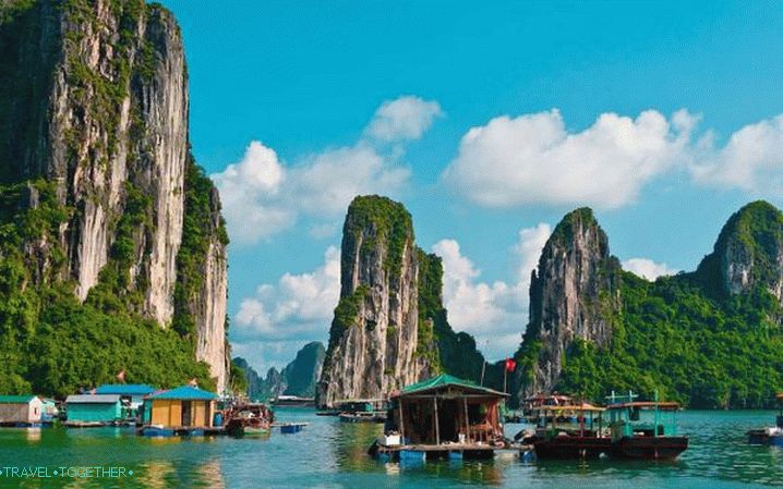 Vietnam, záliv Halong