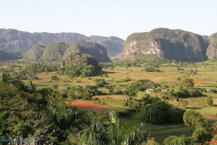 Kuba, údolí Vinales