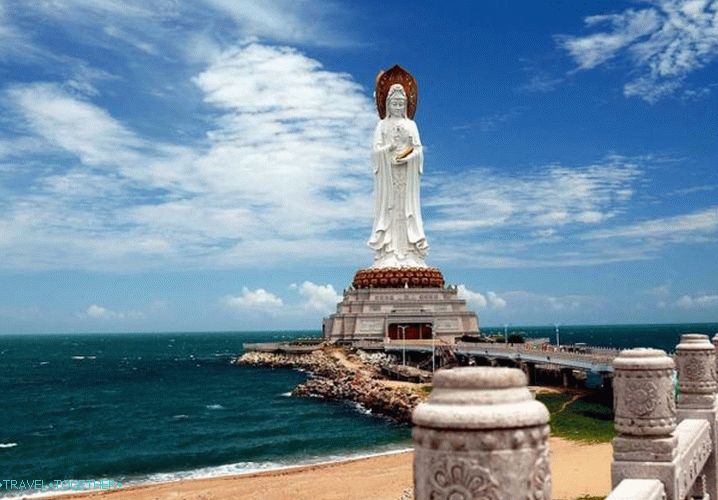 Hainan, chrám Nanshan