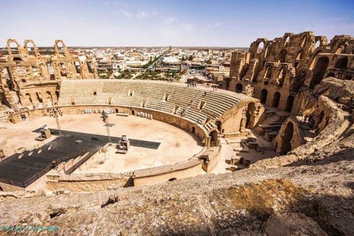 Tunisko, Koloseum v El Jem