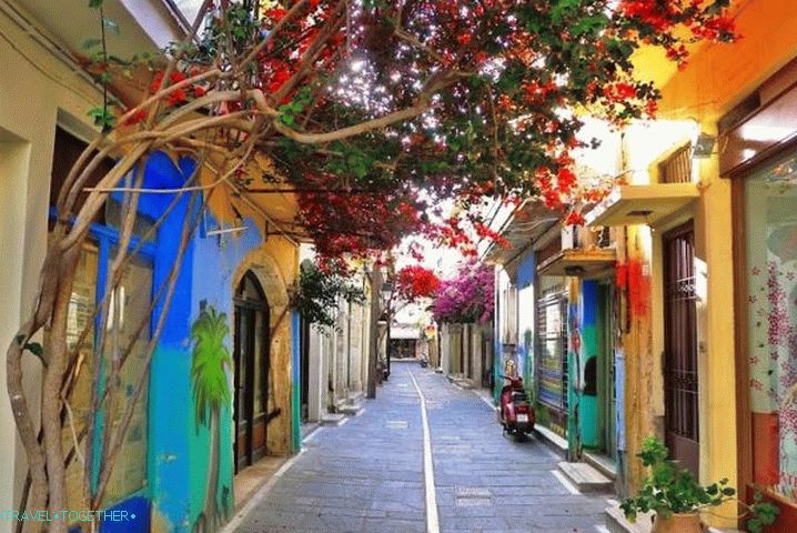 Řecko, město Rethymno