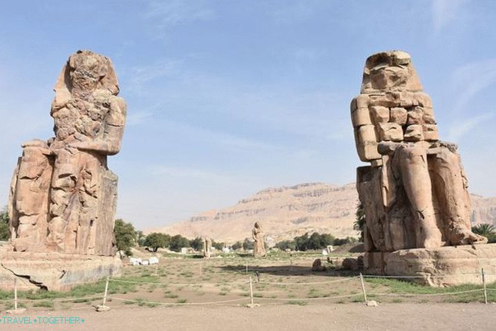 Egypt, kolos Memnon