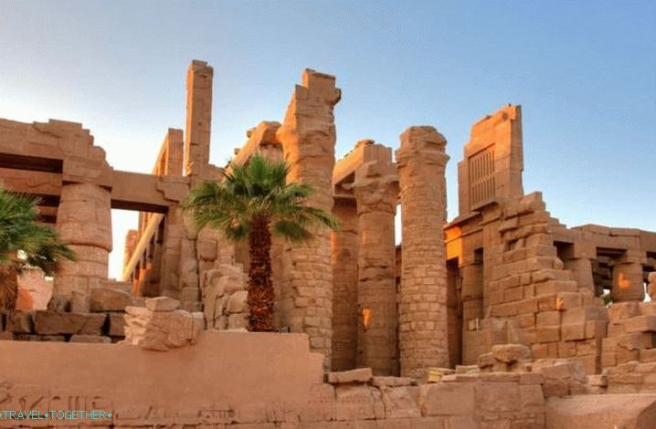 Egypt, chrám v Karnaku