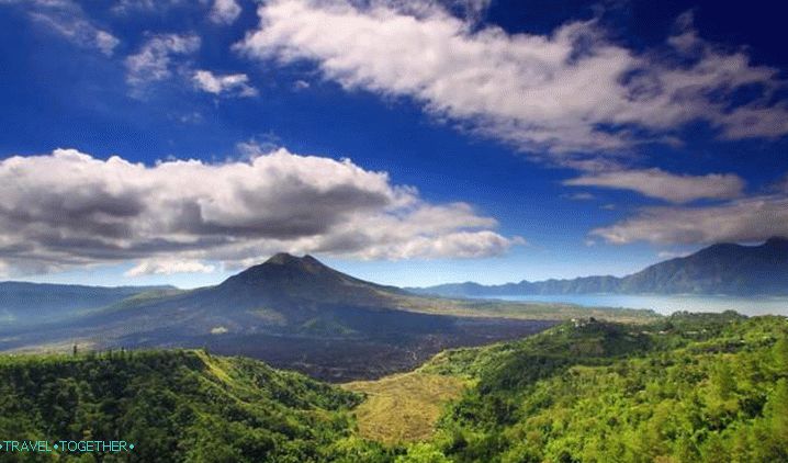 Bali, sopky Batur