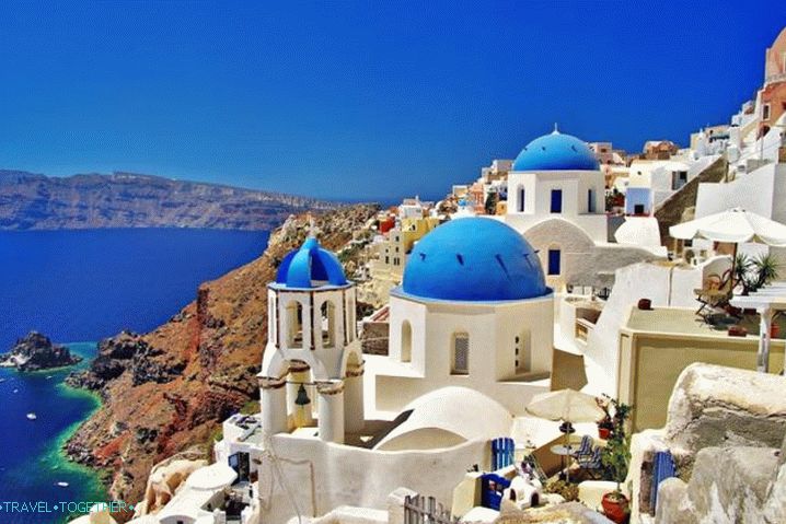 Řecko, romantický ostrov Santorini