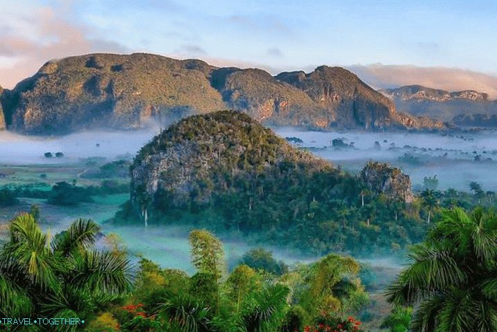 Kuba, národní park - údolí Vinales