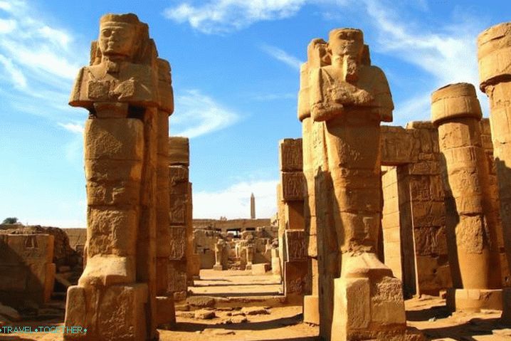 Egypt, chrám v Karnaku
