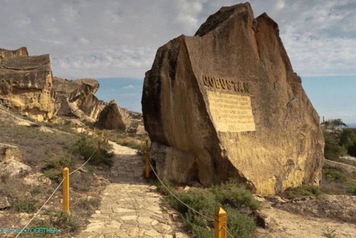 Ázerbájdžán, přírodní rezervace Gobustan