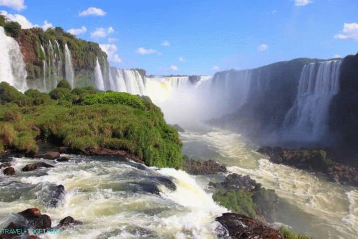 Brazílie, vodopády Iguazu