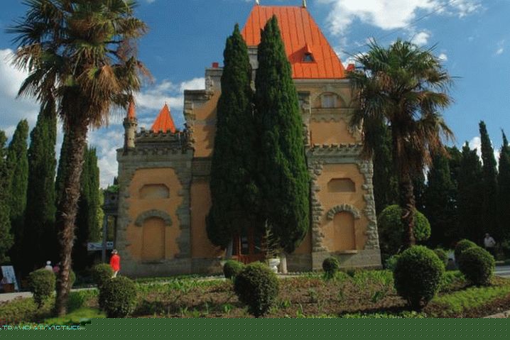 Alushta, palác princezny Gagariny
