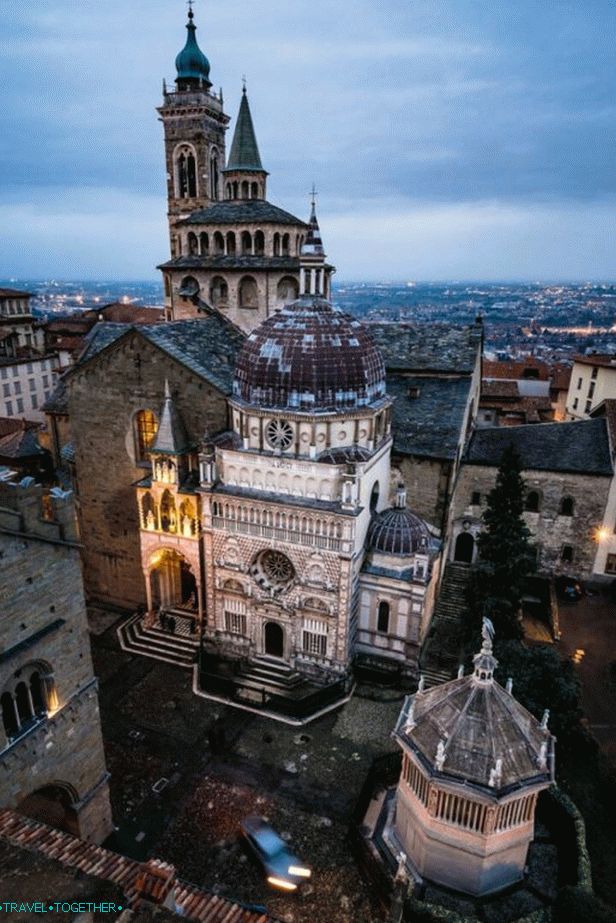 Horní město v Bergamu